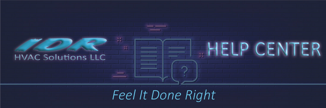 IDR Help Center Banner